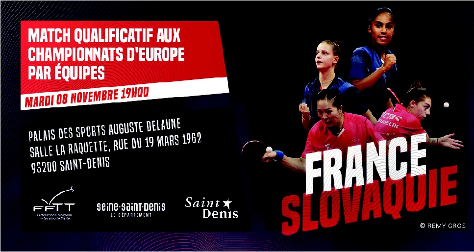 France – Slovaquie à Saint-Denis le 8 novembre à Saint-Denis