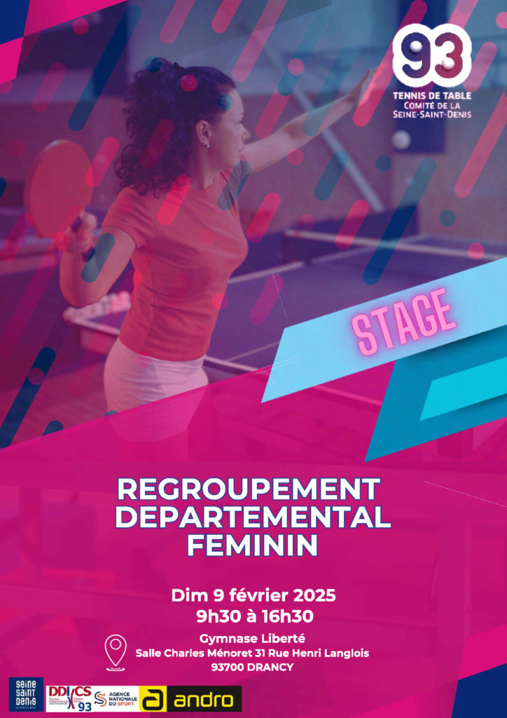 Regroupement Dép. Féminin N°2 2024-2025 p1