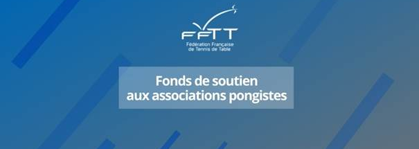 FFTT: Fond de soutien aux associations pongistes
